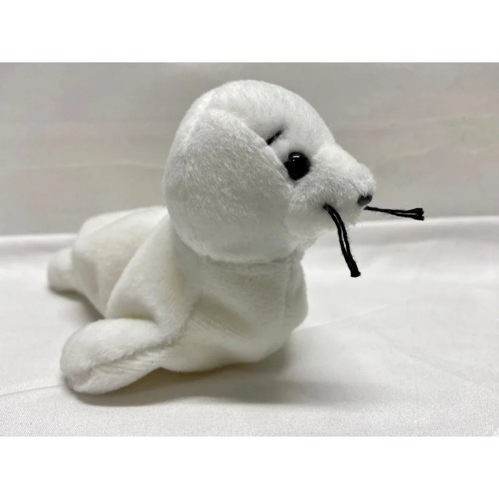 Vintage Ty Beanie Babies Seamore Baby Seal 1993 Retired Plush Rare See Tags MWMT